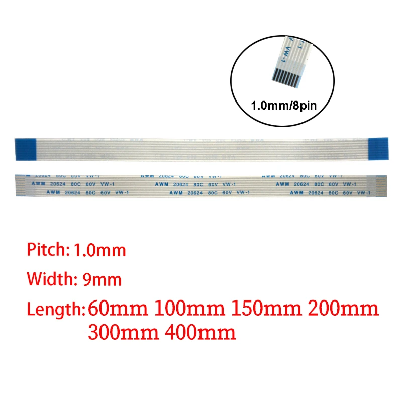 8-ΠΊΠΎΠ½ΡΠ°ΠΊΡΠ½ΡΠΉ ΠΏΠ»ΠΎΡΠΊΠΈΠΉ Π³ΠΈΠ±ΠΊΠΈΠΉ ΠΊΠ°Π±Π΅Π»Ρ ΡΠΈΠΏΠ° B FFC FPC AWM 20624 80C 60V VW-1 A B, ΡΠ°Π·ΡΠ΅ΠΌ 60/100/150/200/250/300/400 ΠΌΠΌ 8-ΠΊΠΎΠ½ΡΠ°ΠΊΡΠ½ΡΠΉ ΠΏΠ»ΠΎΡΠΊΠΈΠΉ Π³ΠΈΠ±ΠΊΠΈΠΉ ΠΊΠ°Π±Π΅Π»Ρ ΡΠΈΠΏΠ° B FFC FPC AWM 20624 80C 60V VW-1 A B, ΡΠ°Π·ΡΠ΅ΠΌ 60/100/150/200/250/300/400 ΠΌΠΌ