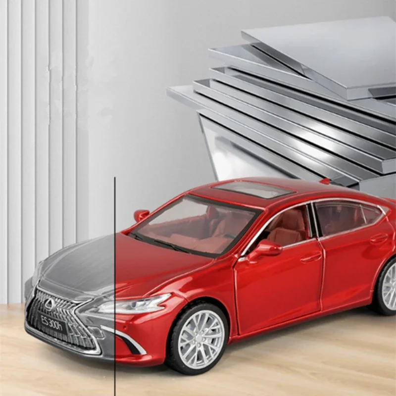 1:35 Lexus es300h Legierung Auto Modell Druckguss Metall Spielzeug Fahrzeuge Auto Modell hohe Simulation Sound und Licht Sammlung Kinder Spielzeug Geschenk