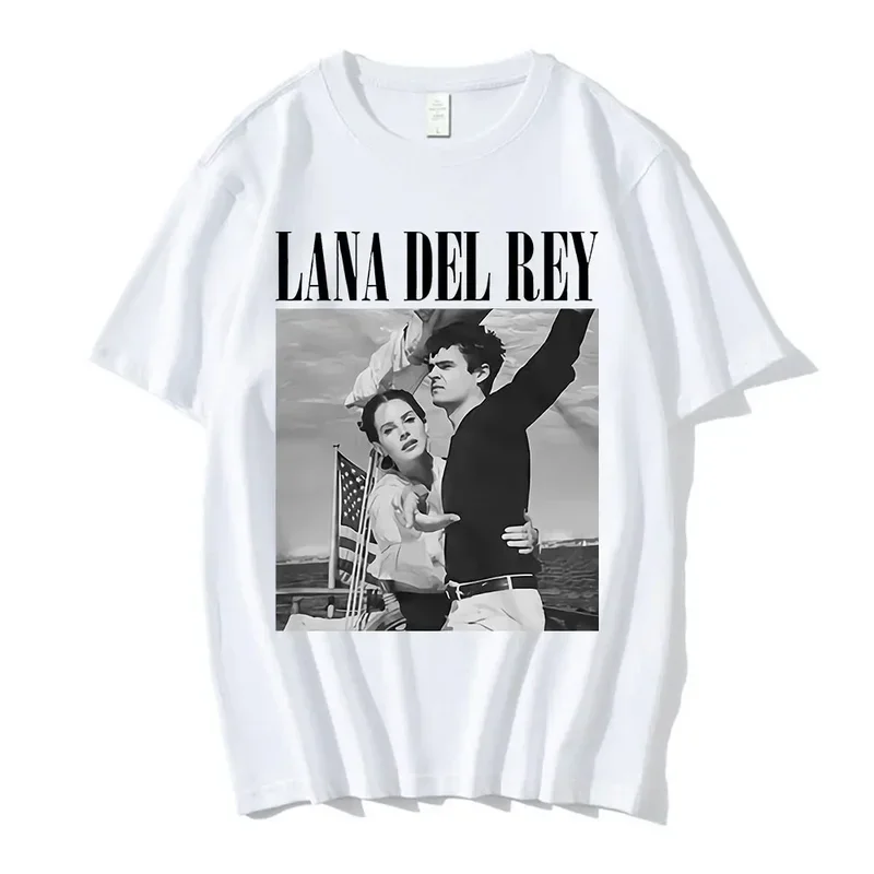 New Lana Del Rey Ldr Graphic Print T Shirt Fashion Streetwear Short Sleeve Casual Crew Neck Women T Shirt Summer Top Sport Tees