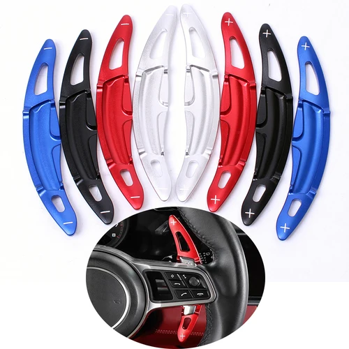 Imagen 1 del producto Paleta de cambio de volante de coche para Porsche Macan 2014-2019 para Porsche 911 718 991 Cayman 918 palanca de cambios extensible pegatina DSG