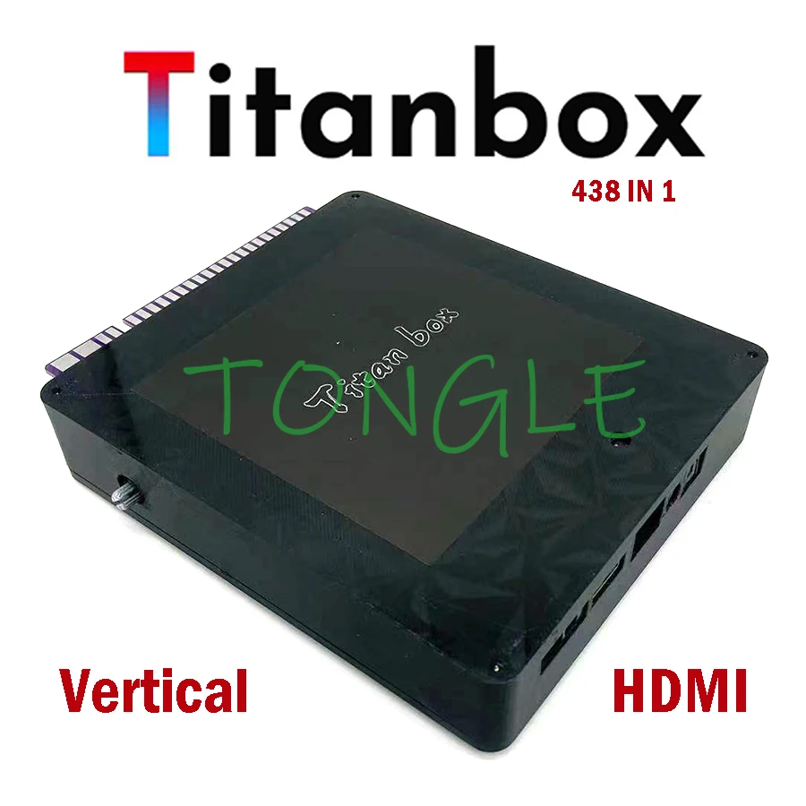 

Titan Box Vertical Jamma Arcade Board, 438 in 1 Shooting Games, PCB, HDMI for DIY Retro Game Cabinet Machine Replacement