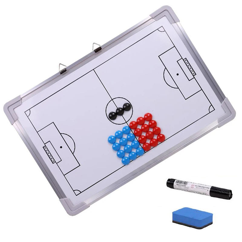 1pc Aluminium Magnetic Plate for Soccer Strategy Football Judge Board