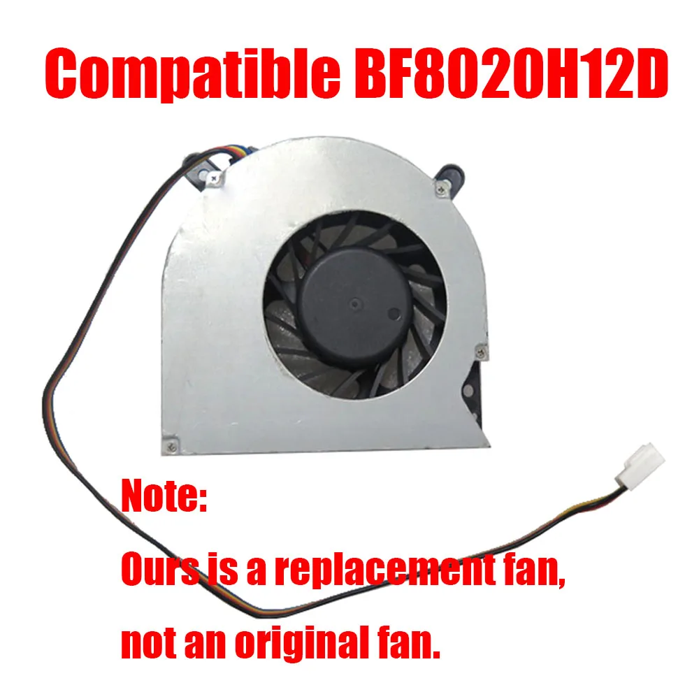 

Cooling Fan Compatible BF8020L12S BF8020L12D BF8020M12S BF8020M12D BF8020H12S BF8020H12D DC12V New