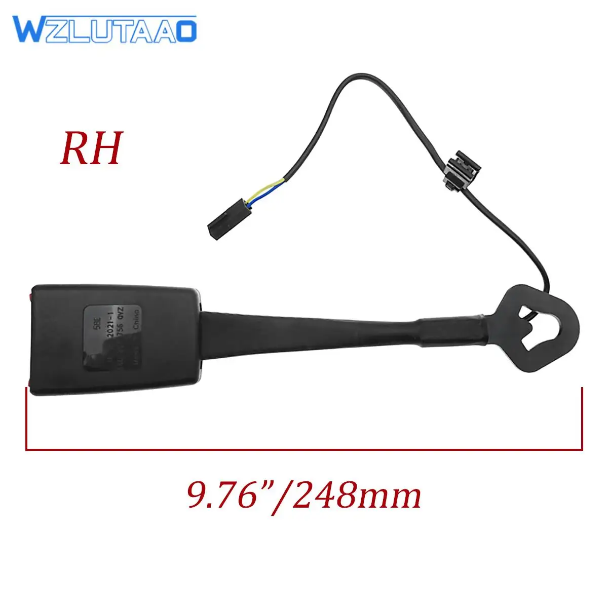 Front LH+RH Seat Belt Buckle Pair 2PIN Warning Wire OE 561857755B 561857756B For VW Passat B7 B8 2012-2022 561857755C 561857756C