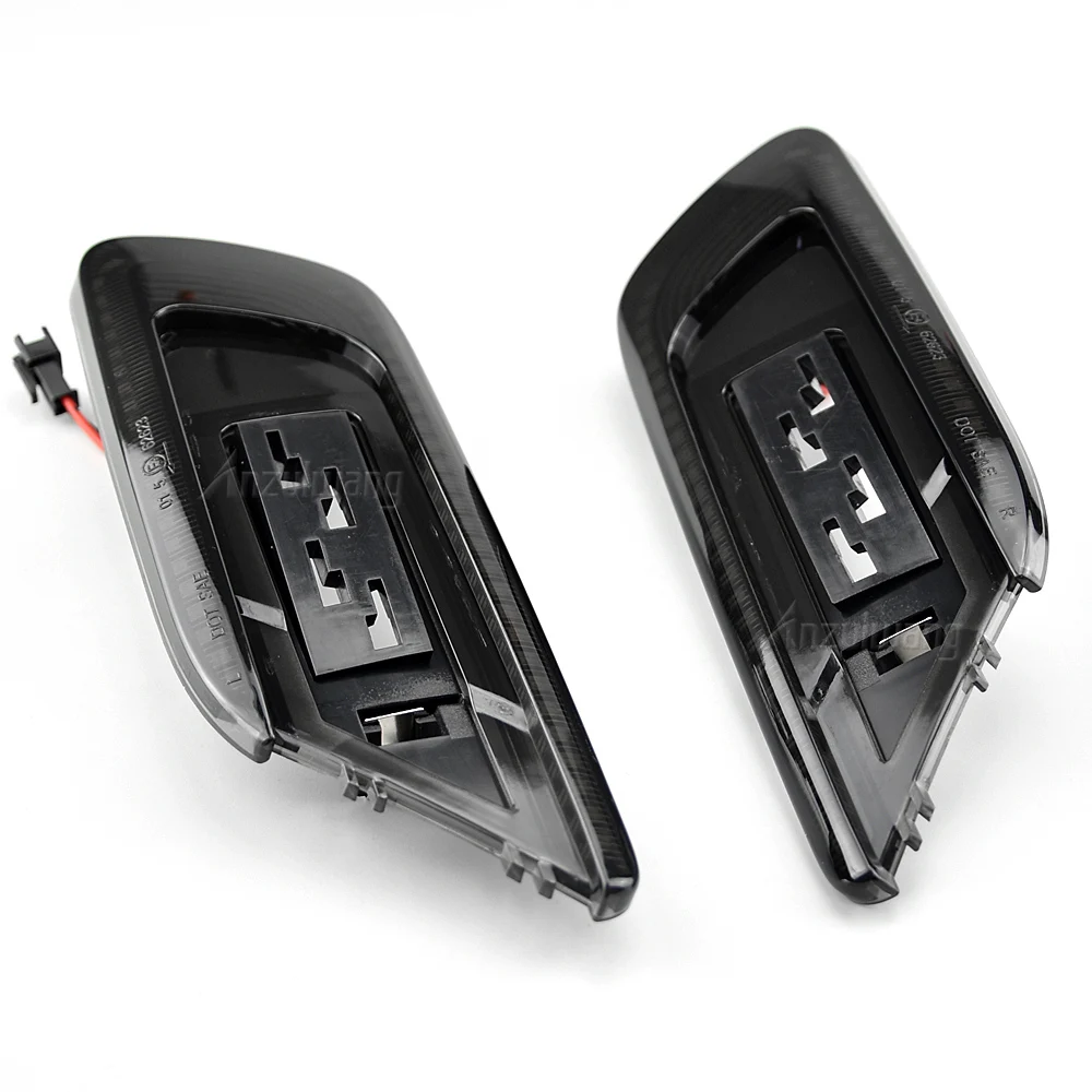 For Mini Cooper F54 Clubman 2015 2016 2017 2018-2020 Dynamic LED Side Fender Marker Light Flashing Sequential Turn Signal Lamp