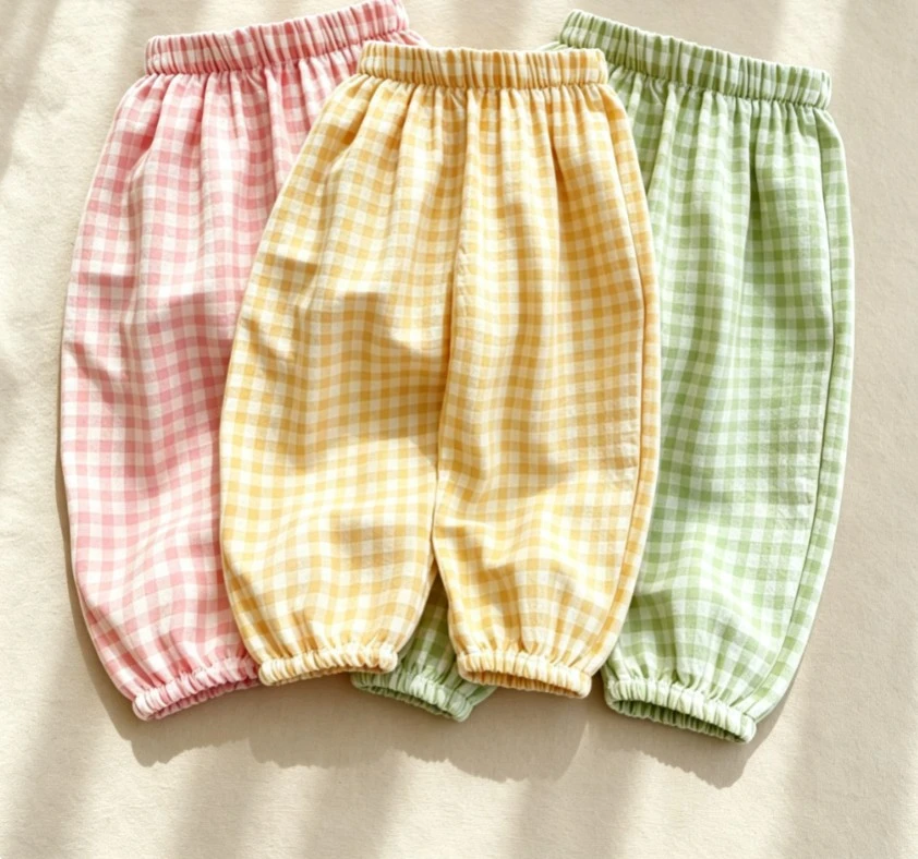 Baby Fashion Loose Harem Style Bottoms Kid Popular Casual Bottoms Children Daily Wear Clothing Toddler Summer Pants Trousers
