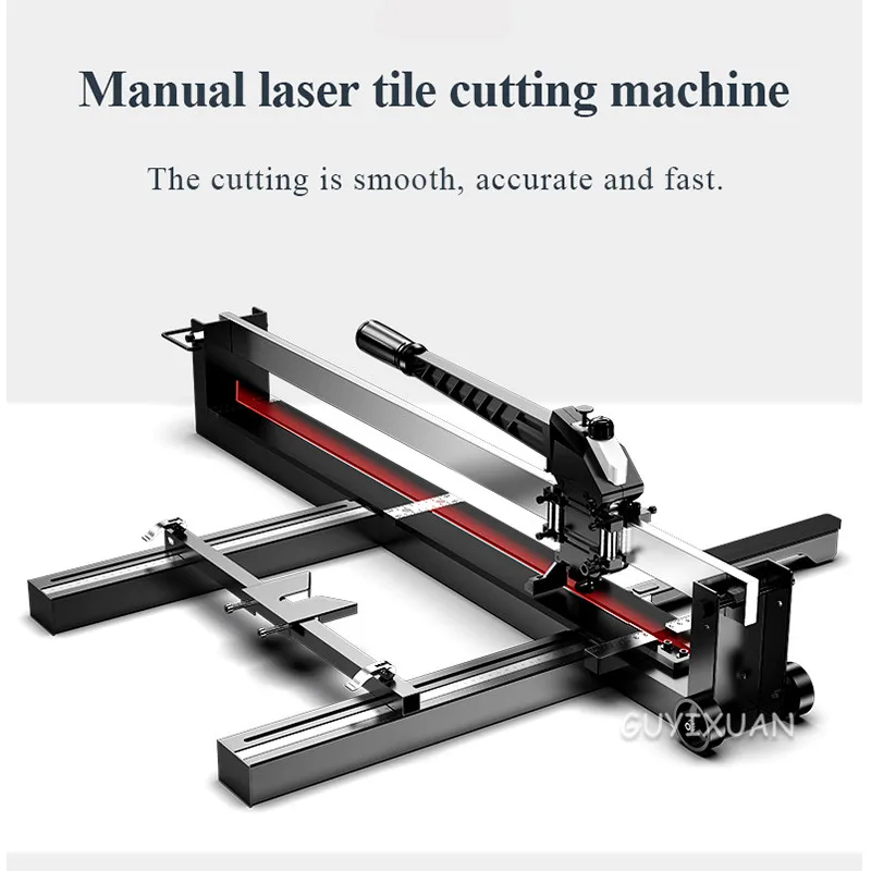 Manual ceramic tile cutter double track ceramic tile push knife high precision laser floor tile ceramic tile push knife artifact