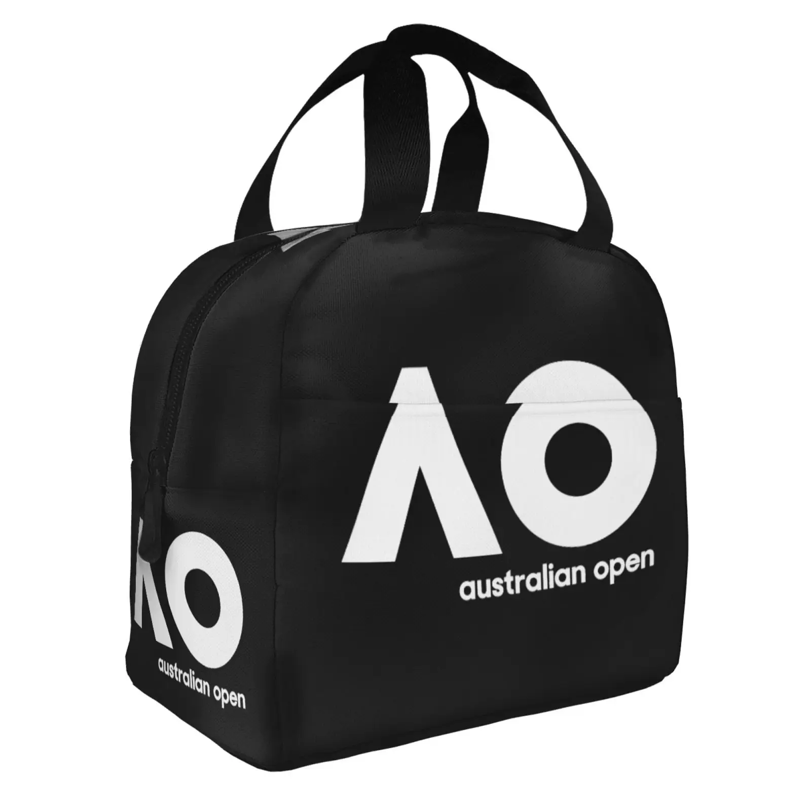 Australian Open Logo Insulated Lunch Bag The Nightmare Before Christmas Portable Thermal Cooler Lunch Box Container Tote Bags