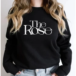 The Rose Kpop Sweatshirt Back To Me Sweatshirt Korean Group Sweater Women Long Sleeve Pullover Garphic Hoodies Streetwear Tops