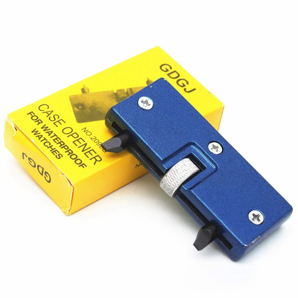 Back Watchmaker Case Opener Blue For Waterproof Cases Repair Watchmaker Tool Table Watch Repair Tool Accessory