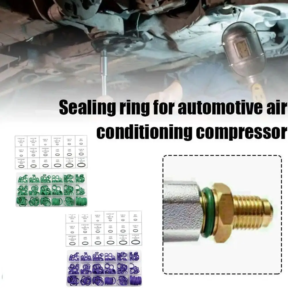 O - مجموعة متنوعة من الختم لضاغط تكييف الهواء للسيارات والسباكة مع خصائص الشد الجيدة ملحقات السيارة C8Q4 #6