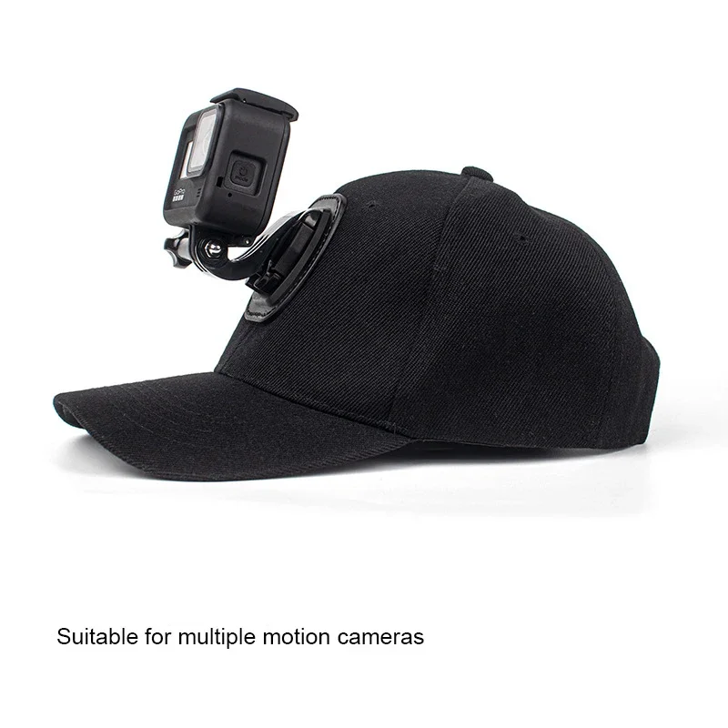 Adjustable Canvas Sun Hat Cap for Gopro Hero 11 10 9 8 7 6 5 insta360 x3 action camera Yi 4K DJI OSMO Sport Action Camera