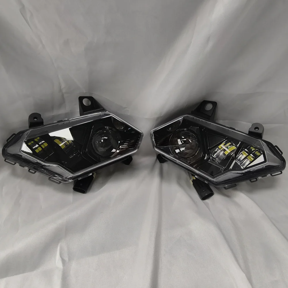 For Can-Am Maverick X3 Max R RR 4x4 Turbo Commander Max 1000R Can Am 2017-2026 LED Headlight Lamp Light Assembly DOT 710004658