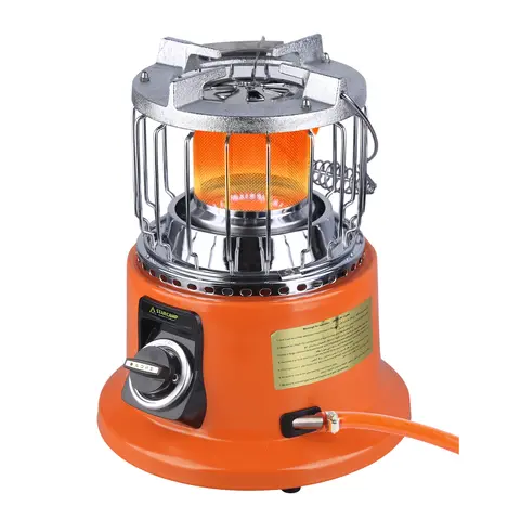 Outdoor Portable Patio Gas Heater Stove Stainless Steel Iron For Barbecue  Camping Equipment