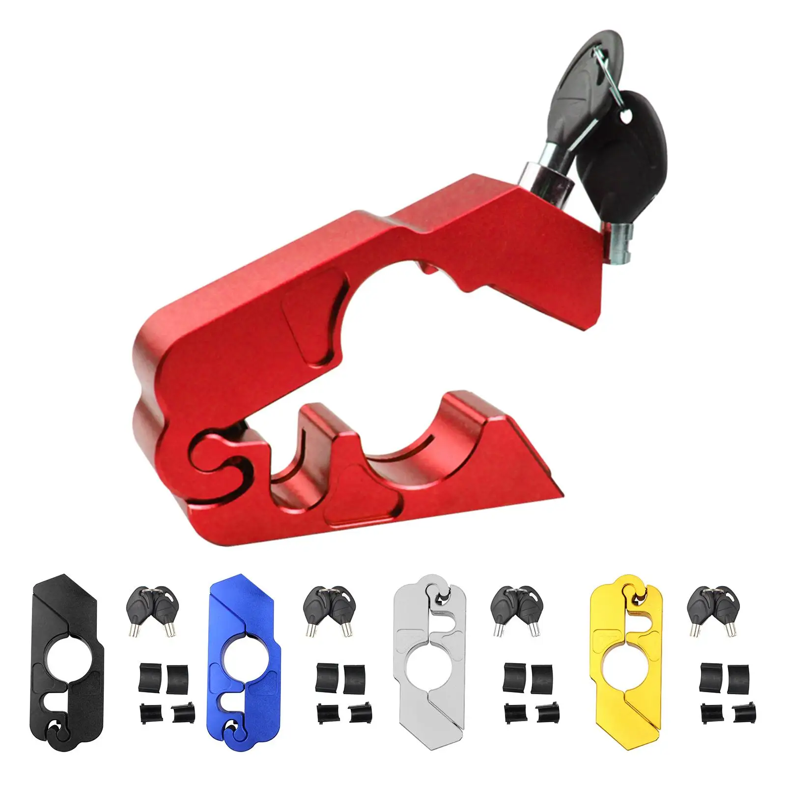 

Motorcycle Lock Handlebar Lock Throttle Lock Anti Theft Motorcycle Lock