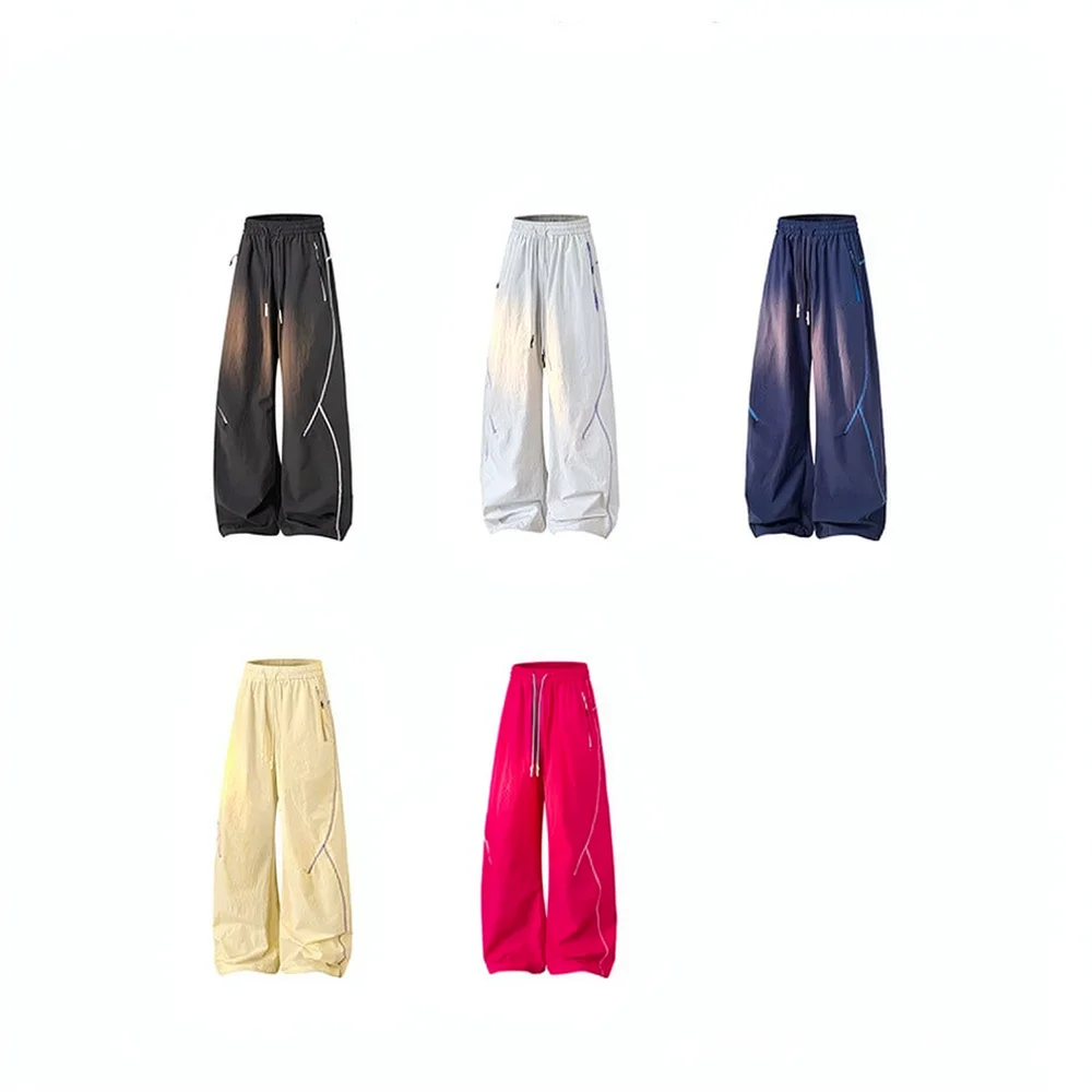 Women Summer Athletic Quick Dry Cargo Pants Loose Wide Leg Hiking Trousers Breathable Lightweight Outdoor Sports Sweatpants