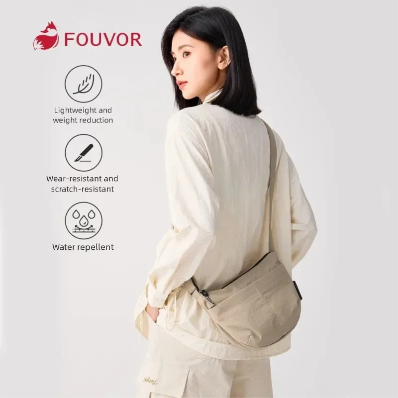 

Fouvor Women's Crossbody Bag 2025 Multiple Pockets Phone Dumpling Bags Lightweight Casual Sports Fashion Shoulder Bag 3043-10