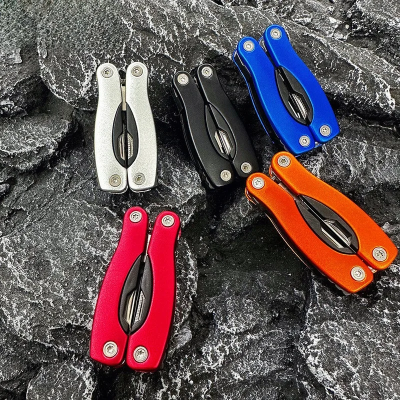 Portable Multi-Functional Folding Pliers Outdoor Cam Travel Utili arp-Nosed Combination Tool Durable Heavy-Du Equip...
