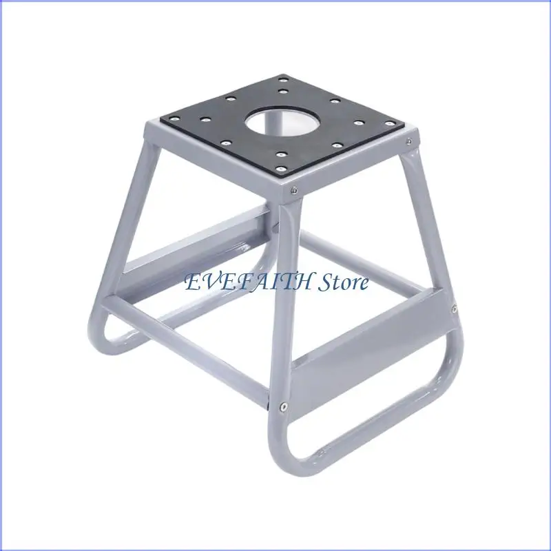 

124B Multiple Level Adjustable Trail Bike Stand Detachable Motorcycle Repair Rack Lightweight Workshop Stool for Maintenance