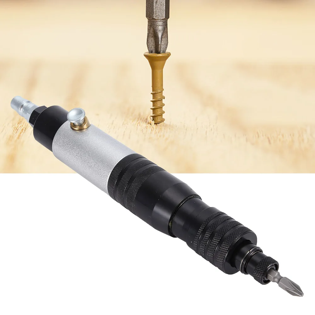 

Handhold Pneumatic Screwdriver Pneumatic Screwdriver Kit Industrial Handhold Pneumatic CW/CCW Air Screwdriver Tool 1200rpm