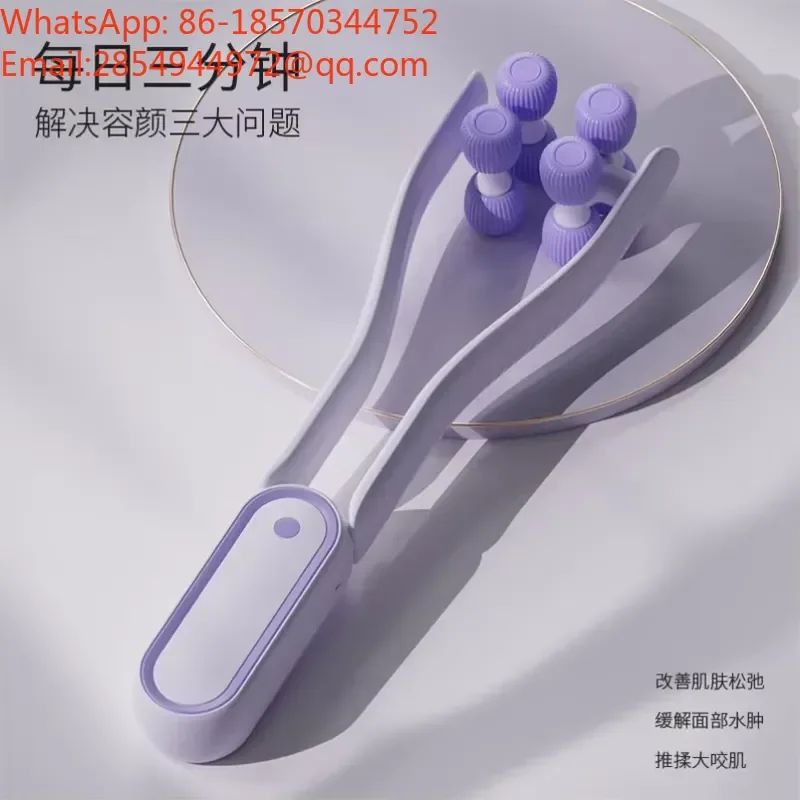 2027   Facial V-face Lifting, Slimming, Firming, Double Chin Nasolabial Roller Manual Massage Beauty Device