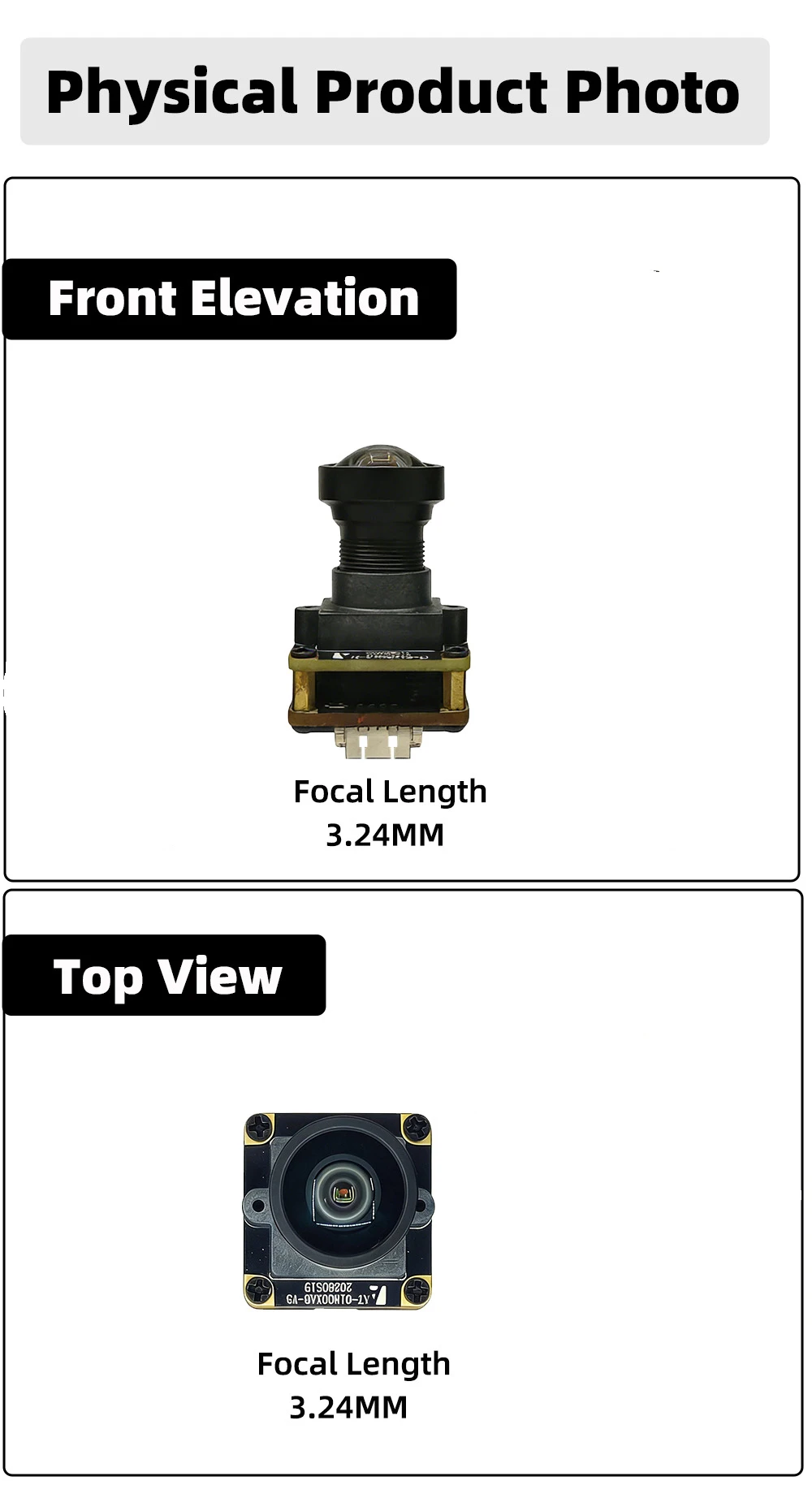 4K IMX415 8MP IP-Kameramodul-Board 3,24mm Objektiv Fester Fokus 95 Grad Fischaugen-USB2.0 Industrie-Webcam Videoüberwachung UVC – Detail 3