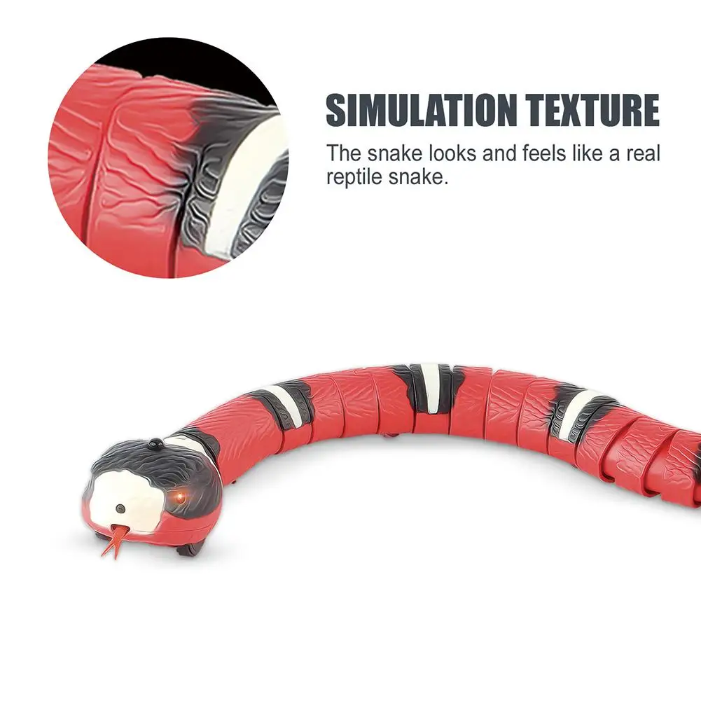 Children Intelligent Induction Snake Cockroach Ladybird Toy Auto Sleeping Obstacle Avoidance Tricky Interactive Toys