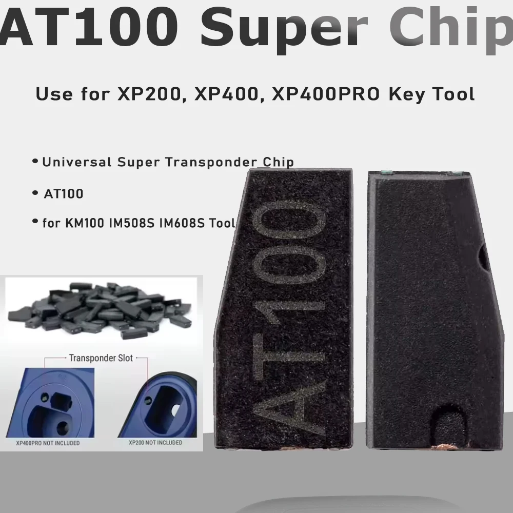 

Autel AT100 Universal Super Transponder Chip for XP200 XP400 XP400PRO Car Key Chip for Vehicles Key Programming