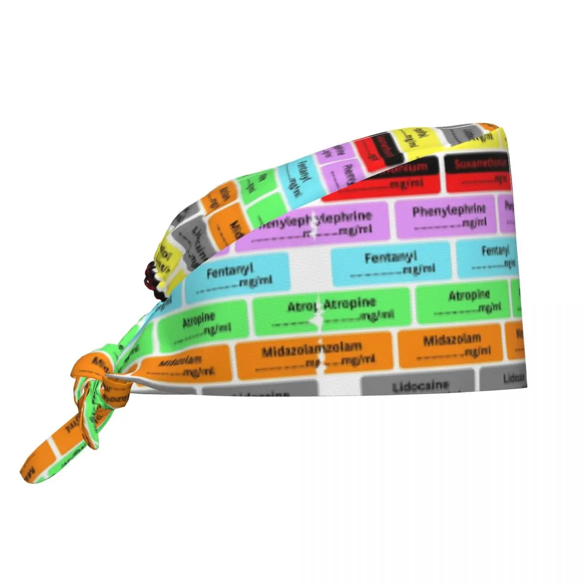 Anesthetic Labels For Anaesthesist Scrubs Cap Surgical Hats Men Women Medical Nurse Operating Room Cap Nursing Cap Lab Works Hat