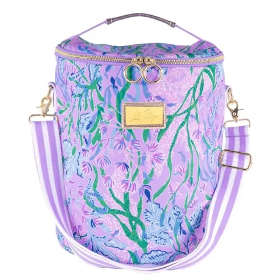 

Insulted Backpack Cooler Large Capacity Pink/Blue Portable Soft Cooler Bag for Picnics Beach Pool Hiking Seacret Escape