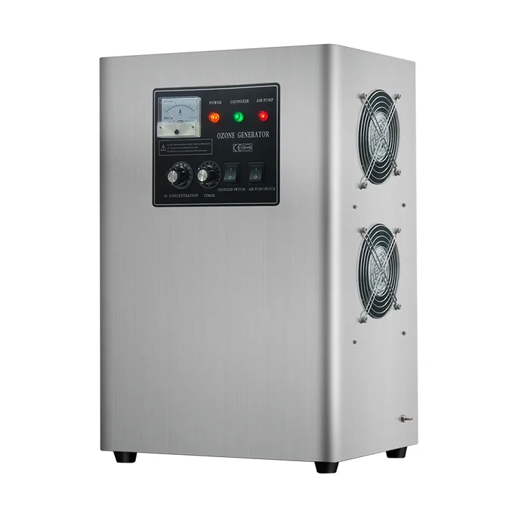 Factory Price Commercial Multi-functional Removable 20g Air Analog Panel Ozone Generator Disinfection Machine With Wheel