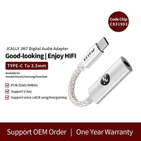 Type-C To 3.5mm Digital Audio Portable Decoding Amplifier Hifi DAC Model Headphone Adapter Oxygen Free Copper Plated Silver Wire