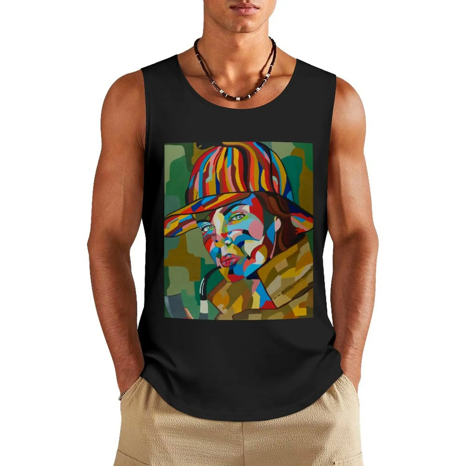 

Art of Sherlock Marom Tank Top Men's gym t-shirts Vests summer clothes Men's t-shirts
