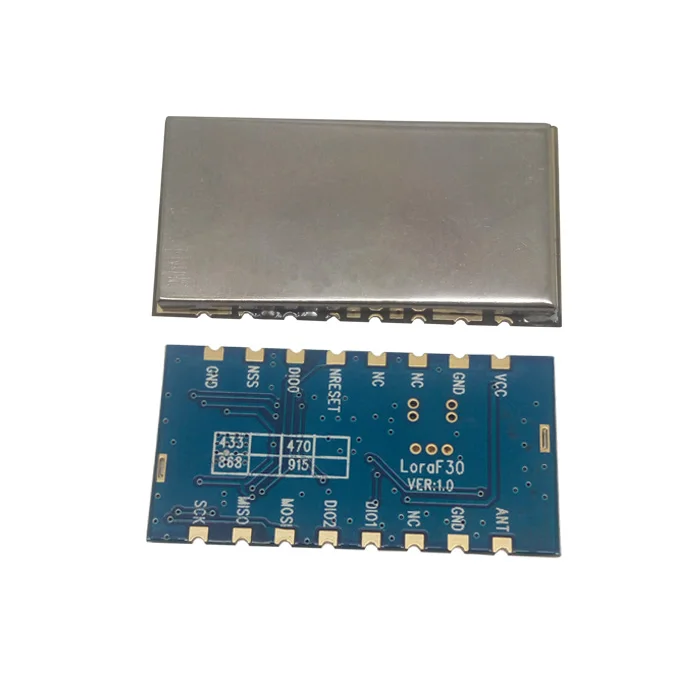 Imagem -03 - mw 915 Mhz 868 Mhz Lora Módulo de Alta Sensibilidade 139dbm Sx1276 rf Transceptor Peças Lote Lora1276f30500