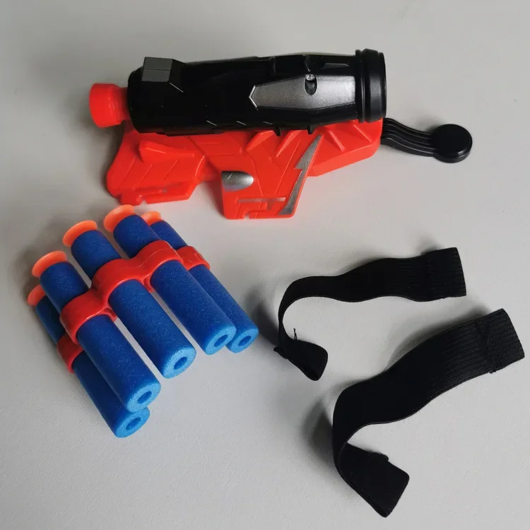 Weichgeschoss-Launcher mit Handschuhen für das Handgelenk, Spielzeugpistole für Weichprojektile, Outdoor-Spielzeug – Detail 8