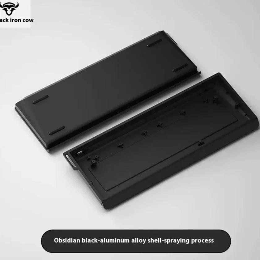 Iblancod H60 Keyboard Customized Shell Suit Shell Aluminium Alloy Back With Spraying Process  Wooting 60he+/Madmad60/Aula Win60