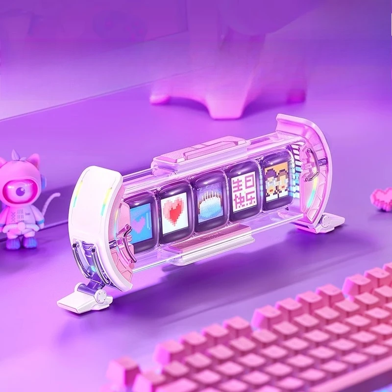 

Advanced creative desktop ornament time light