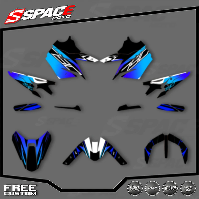 

SPACE Custom Motorcycle Graphics For KTM 2018 2019 2020 2021 DUKE 18-21 DUKE 790 890 Decal Stickers Kits 010