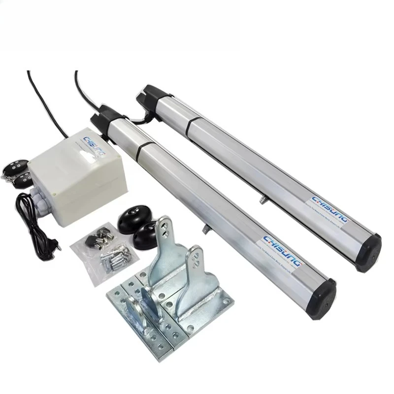 2026 Hot Sale DC24V Motors Automatic Gate Opener Kit for Double Swing Gate up to 400kg