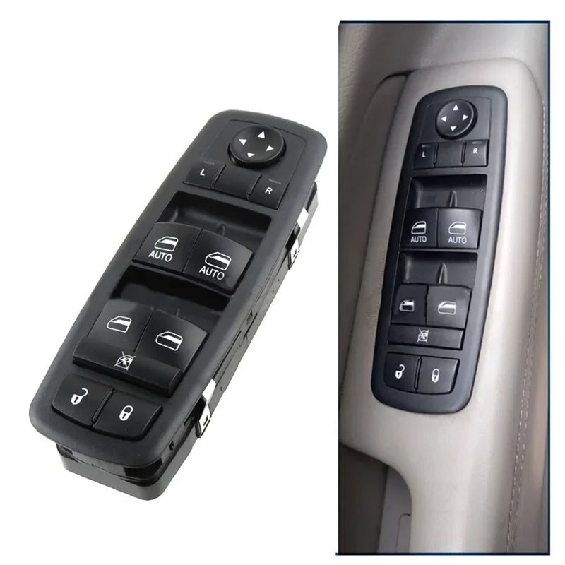 Botón interruptor ventana principal, interruptor Control elevación puerta y ventana para Dodge Durango Jeep Grand