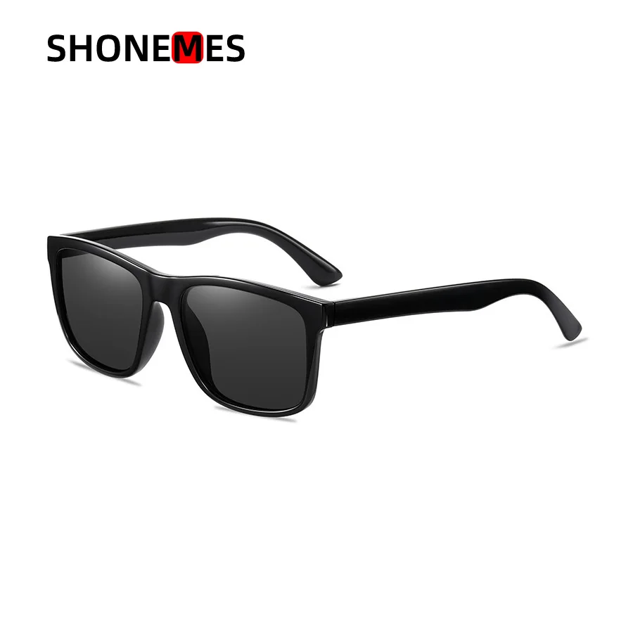 

Shonemes Classic Polarized Sunglasses TR90 Frame Retro Square Shades Outdoor UV400 Sun Glasses for Men Women