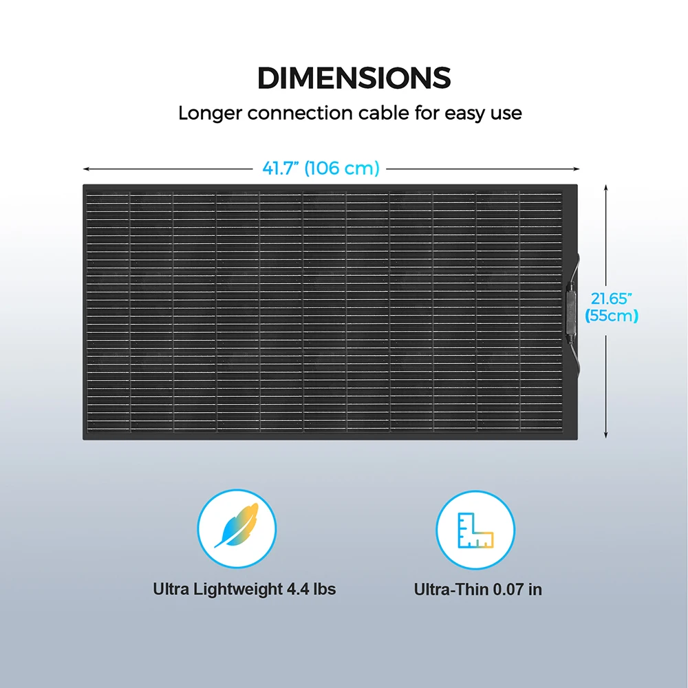 120W Flexible Solar Panel 18V OR Glass Solar Battery Charger Monocrystalline Cell Power Generator for 12V Battery RV camping Car