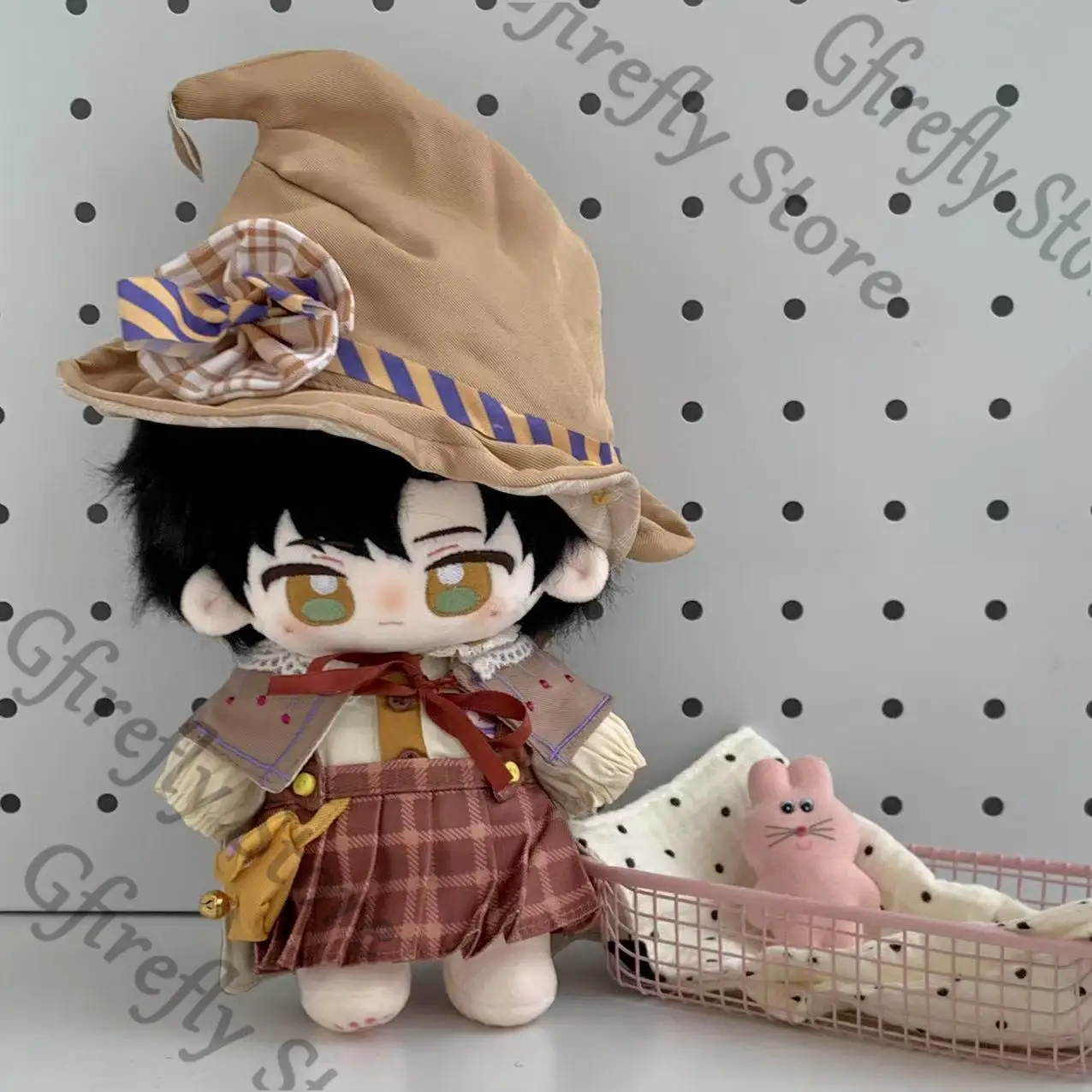 20 سنتيمتر القطن Maumet يرتدي ساحر الملابس دمية الملابس تأثيري الزي معطف رائعتين الحلي عيد الميلاد الحاضر