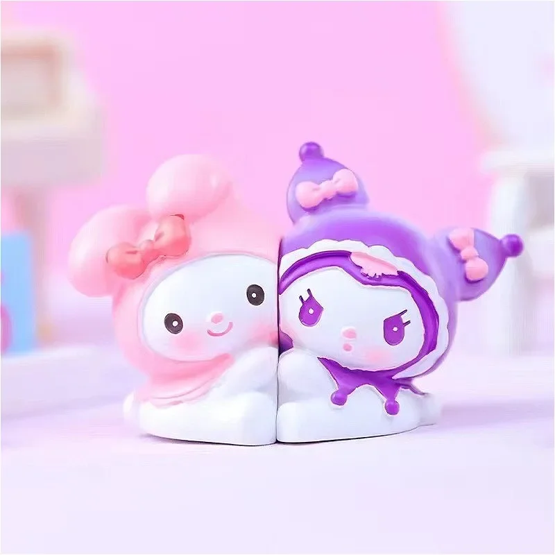 Sanrios criativo chaveiro dos desenhos animados pochacco pompom purin chaveiro pingente casal brinquedos boneca mochila saco de escola acessórios presentes