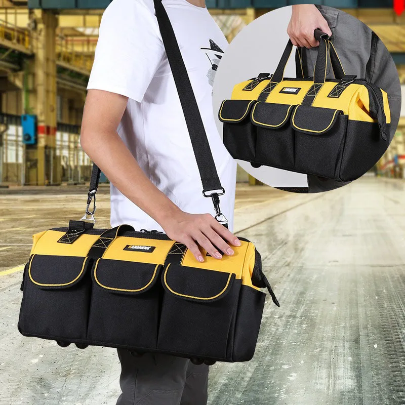 Hardware Box Storage Portable Tool Kit Woodworking Tool Electrician Repair Bag Multifunctional Suitcases for Tools Organizer