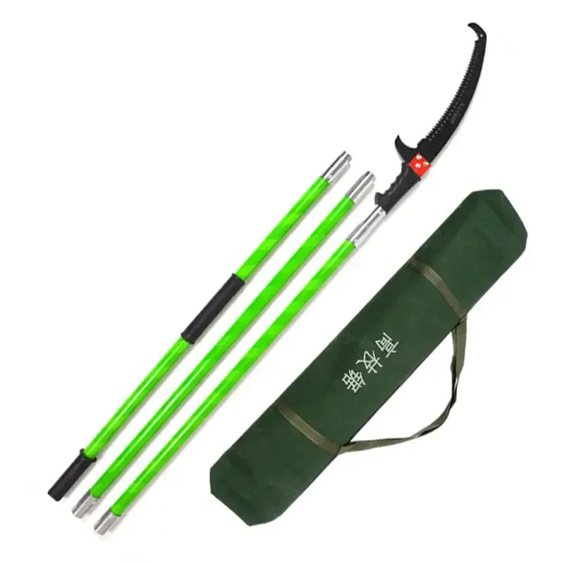 For Pole Chain Saw High-branch Saw FRP Insulated Telescopic Shears  High-altitude Pruning Lengthening Fruit Tree Orchard Garden