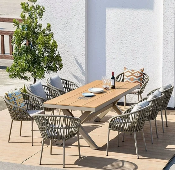 

Outdoor Balcony Tea Table and Chair Combination Three Piece Set Courtyard Outdoor Garden Leisure Rattan Chair