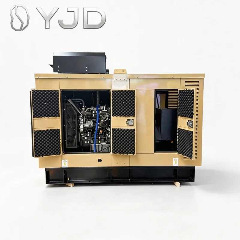 20kW Super Silent Diesel Generator Water Cooling Remote/Auto Start Multi-Voltage (120V/220V/380V/480V) Emergency Power