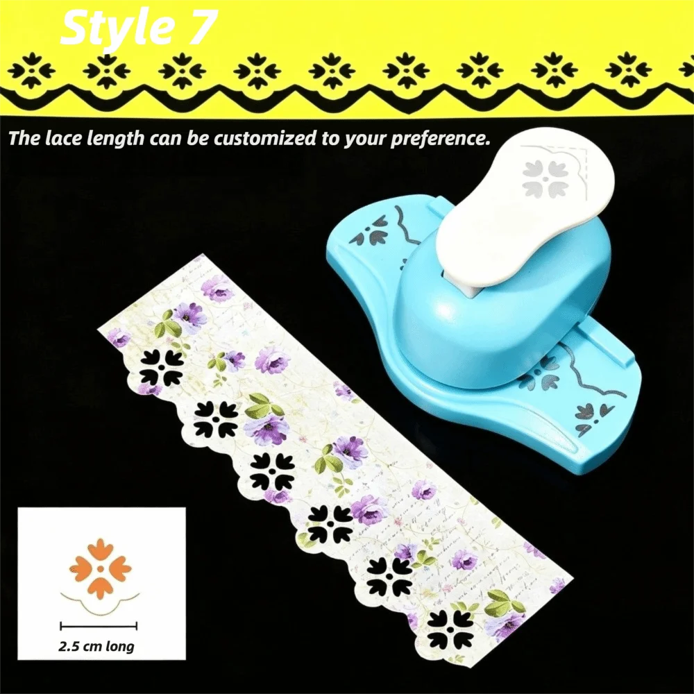 Lace Border Paper Punch Vintage Flower Design Lace Border Craft Punch S Flower Design Patterned Lace Embossing Punch
