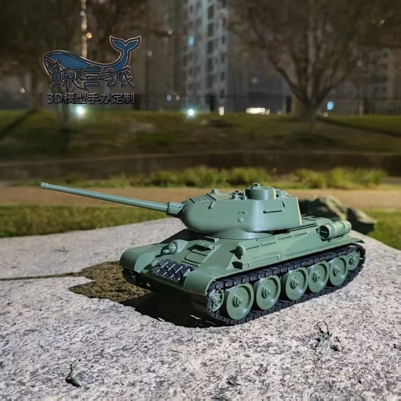 nouveau-kit-de-construction-militaire-3d-imprime-de-char-moyen-sovietique-t-34-85-a-l'echelle-1-24-modele-d'armure-pour-enfants-ensemble-de-construction-stem-edition-limitee-2026